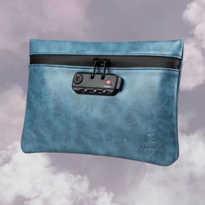 Smoke Smell Proof Leather Pouch