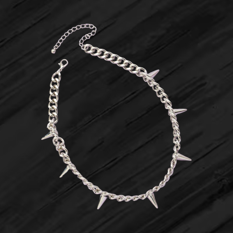 Spike Chain Choker