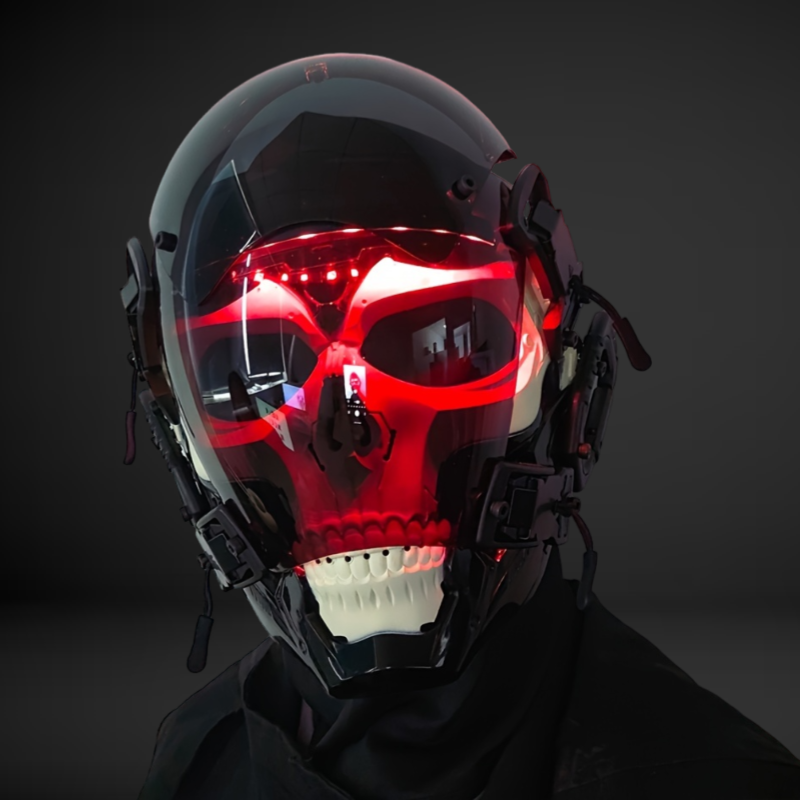 Skull LED Helmet Mask