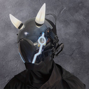 Luminous Mechanical Mask With LED Horns