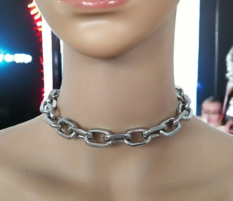 Heavy Metal Chain Choker